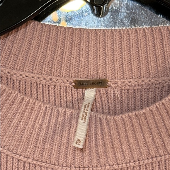 Free People Women's Pink Sweater Size XL - Picture 2 of 3